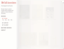 Tablet Screenshot of mccallassociates.com